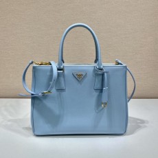 프라다 PRADA 사피아노 더블지퍼 토트 백