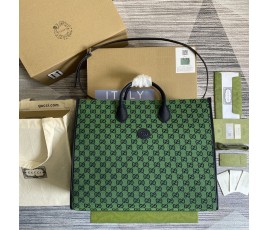 구찌 GUCCI GG 로고 라지 토트 백