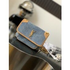 세인트로랑 YSL 니키 미디움 트위드백 (22cm)