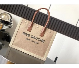 세인트로랑 YSL Rive Gauche 리브고쉬 토트백 (베이지)