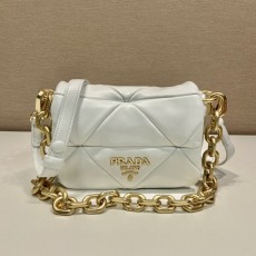 프라다 PRADA 시스템 나파 숄더백