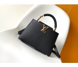 [LOUIS VUITTON-루이비통] 루이비통 카푸신 토트 BB 블랙 M23943